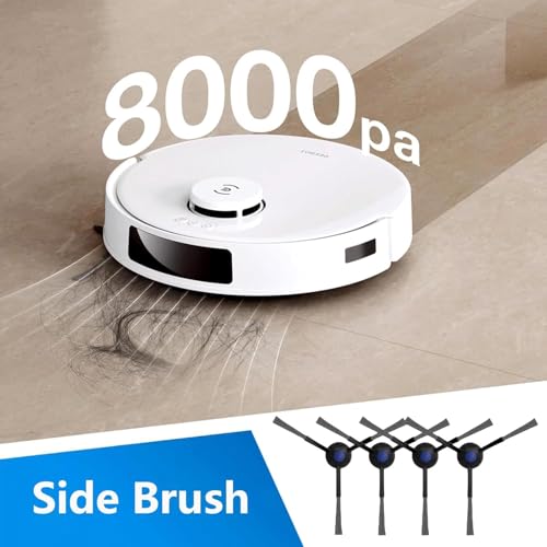 Image of Replenishment Kit, Replacement Parts Compatible with Ecovacs N20 Pro /N20 Robot, Vacuum Cleaner Replacement Side Brush for Ecovacs Deebot N20 - 4-Pack Robot Vacuum Parts (N-20 Side Brush)