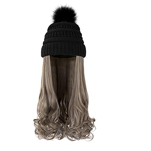 Perruque cheveux humains pour femmes style hivernal bouclé chic