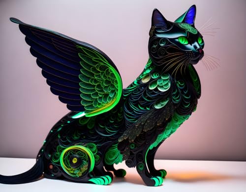 Toile Full Body Black Emerald Glow From Within HMFMWYFI impression haut de gamme