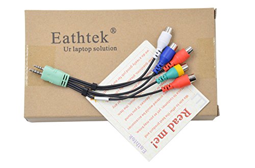 Eathtek Replacement for Samsung LED TV Audio Video AV Component Adapter Cable BN39-01154W