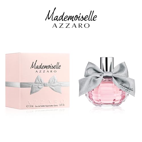 Azzaro Mademoiselle Eau de Toilette, fruchtig-blumiger Damenduft, 50 ml – Ansicht 4