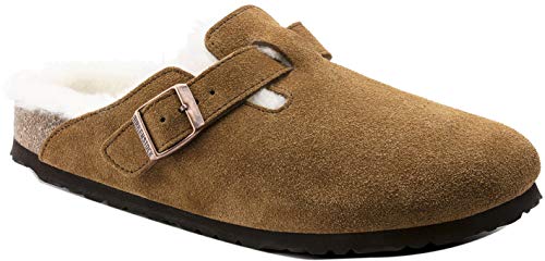 Birkenstock 1001140140 Boston Shearling Mink/Bei 40