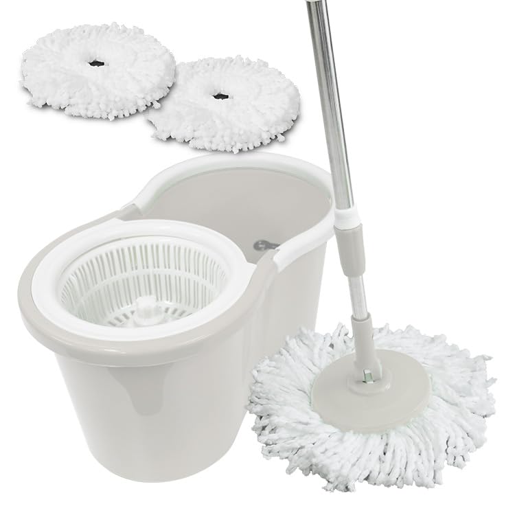 Amazon｜WEIMALL 回転モップ フロアモップ バケツ付き スペアモップ