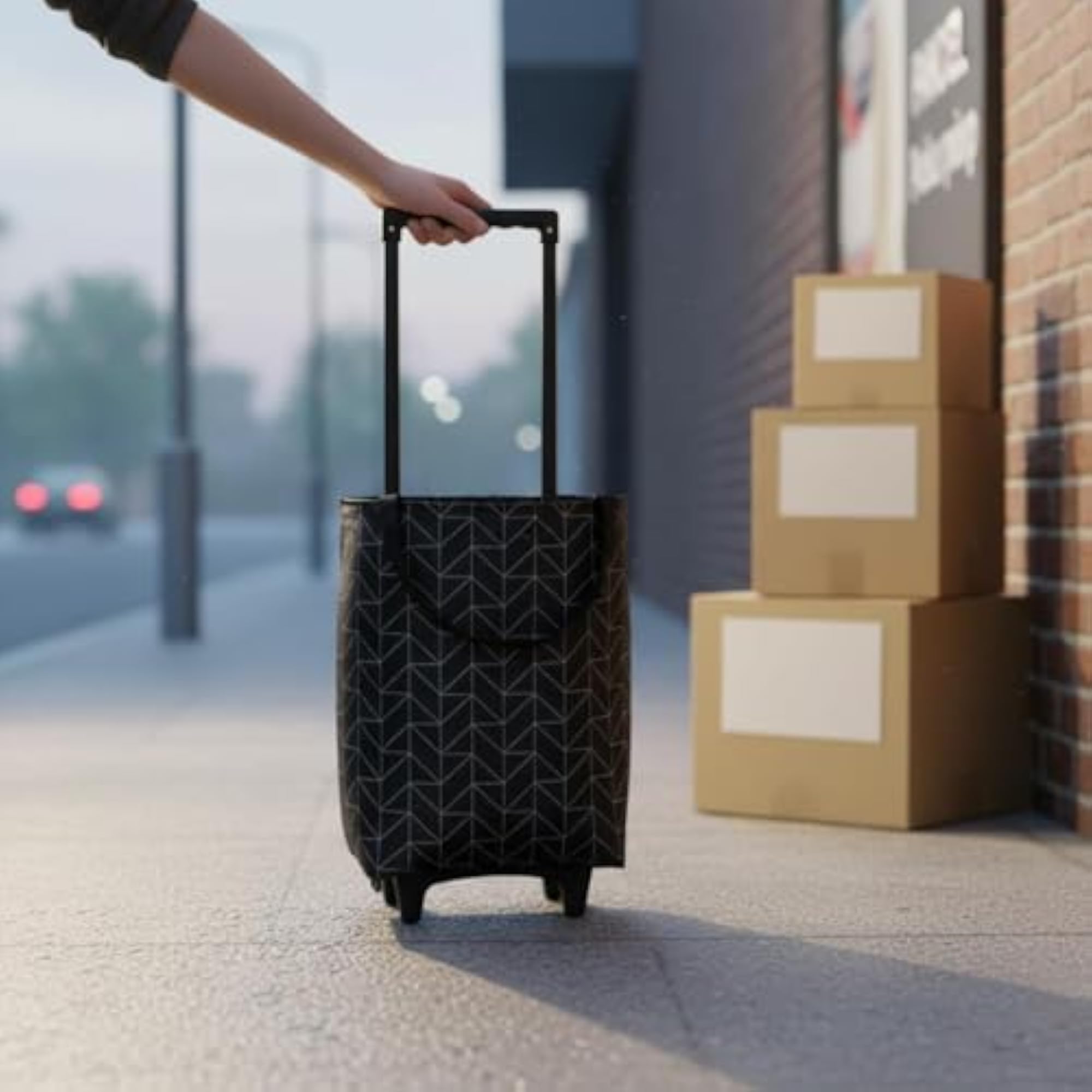 Folding Trolley Bag, Wheeled Shopping Trolley