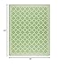 SAFAVIEH Courtyard Collection 8' x 10' Green/Beige CY6918 Trellis Indoor-Outdoor Waterproof Easy-Cleaning Patio Backyard Mudroom Area-Rug