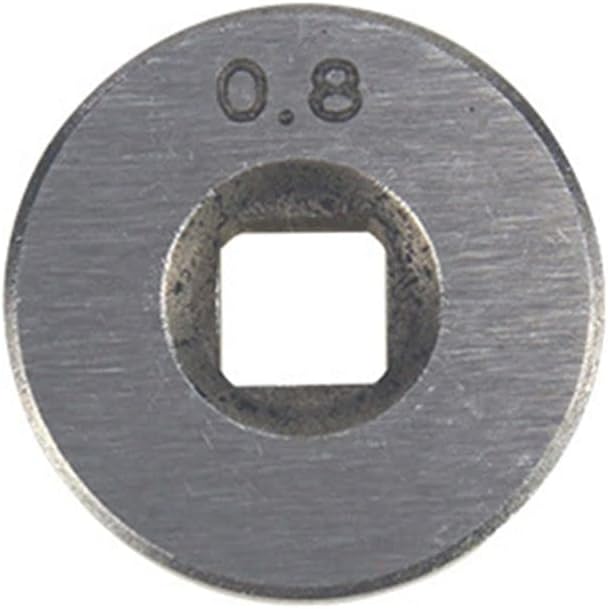 Tool parts for Machine MIG Welding Feed Roller Wire Drive Wheel 0.6mm 0.8mm 1.0mm 25x7.4mm Knurl K Groove for Steel Aluminum Flux Cord Wire Welding - ( Color: 0.6-0.8 )