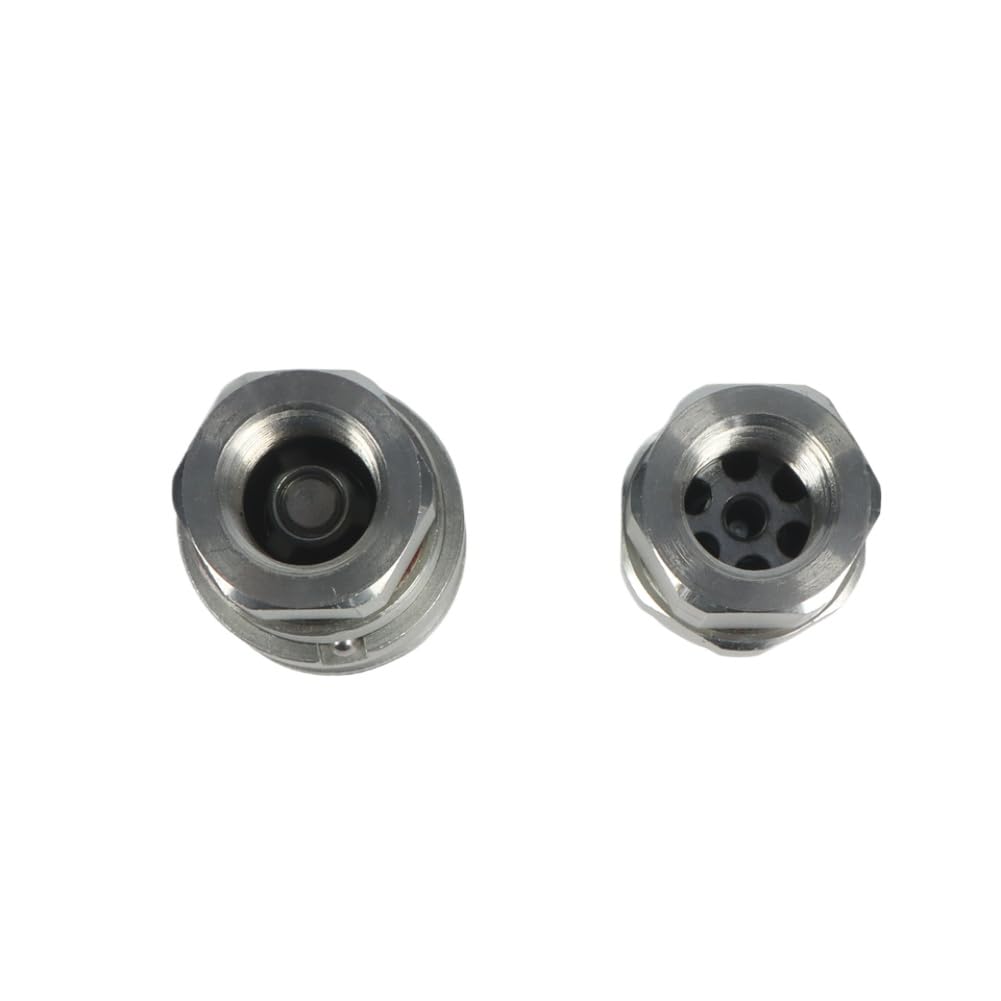 Juego de acopladores de conexión rápida hidráulica, cara plana de 3/8 pulgadas, rosca NPT de 3/8 pulgadas, Compatible con motor de coche
