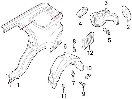 Genuine Ford AG1Z-61280B62-A Air Inlet Grille