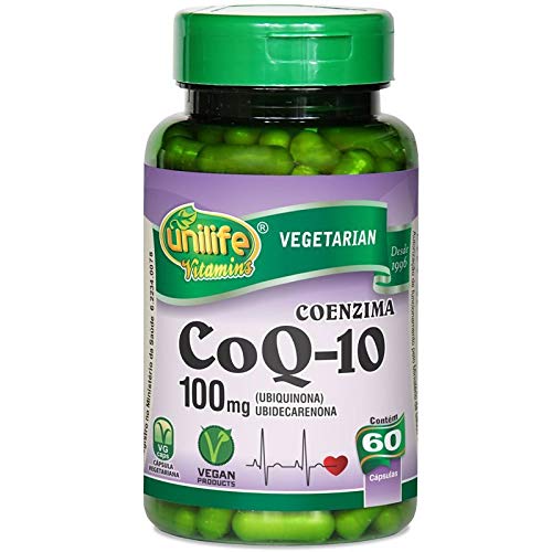 Kit 5 Coenzima Coq-10 Unilife 60 cápsulas