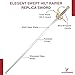 Armory Replicas™ Elegant Brass Hilted Swept Rapier with Polished EN45 Steel Blade, Full Tang, Sharpened Edge, Leather Scabbard