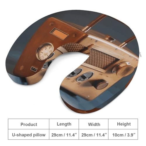 Almohada en U espuma viscoelástica 30 cm miniatura 2