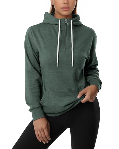 Image of GIVON Basic Lightweight Zip-Up Hoodie Long Sleeve Thin Jacket for Women with Plus Size