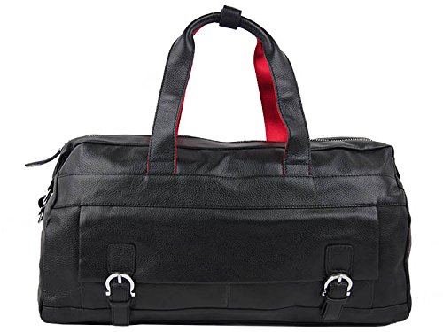 (スミスウェッソン) SMITHWESSON ボストンバッグ 本革 ビジネスバッグ ブリーフケース キャリーバッグ 大容量 出張 ダークブラウン