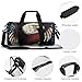 Eagle Flag Sport Gym Duffle Travel Bag for Women Men Overnight Weekender Bag with Shoe Compartment,Wet Pocket