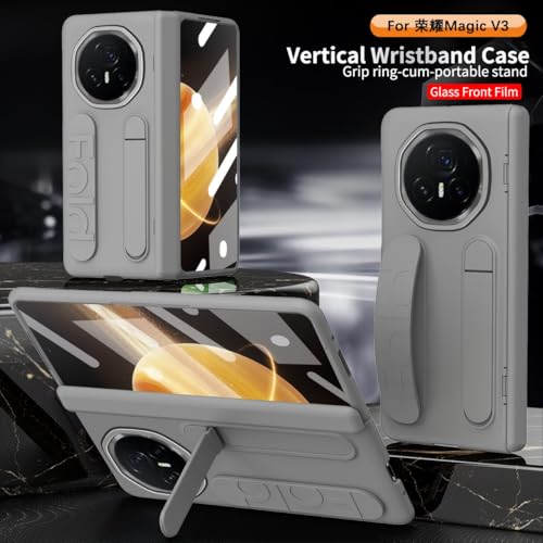 Coque antichoc militaire pour Honor Magic V3 avec dragonne et support