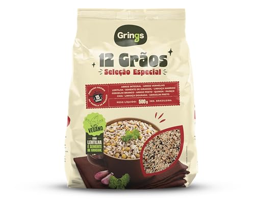 Grings 12 Graos Seleção Low Gluten 500G