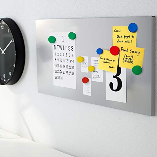 Image of Refrigerator Magnets for Whiteboard, Fridge and Locker - Round Magnets for Classroom, Kitchen and Office - Fridge Magnets for Refrigerator 20 PCs