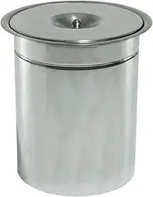 Lixeira Pia Cozinha Embutir Aço Inox 5 Litros
