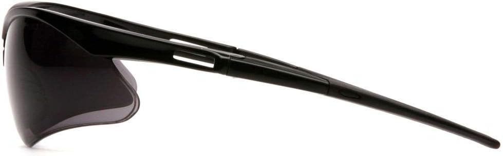 (12 Pair) Pyramex PMXTREME Glasses Black Frame/Gray Lens with Black Cord (SB6320SP)