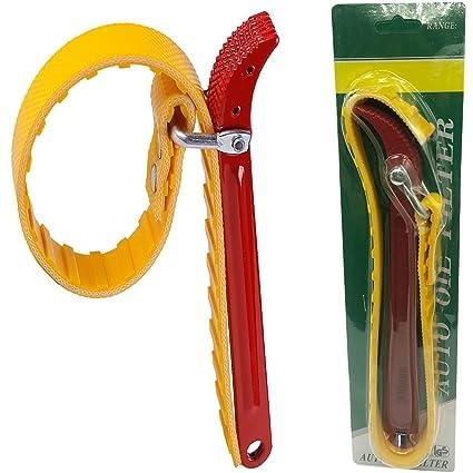 PALIWAL CREATION 9" Belt Type Oil Filter Wrench Auto Tool Engine Box Spanner 9" Belt Type Oil Filter Wrench Auto Tool Engine Box Spanner Single Sided Open End Wrench Multicolor (Pack Of 1) (B0CGLRDTQF) Amazon Price History, Amazon Price Tracker