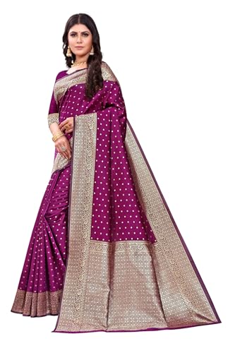 Image of Avantika Fashion Women's Kanjivaram Soft Silk Banarasi Sarees With Blouse Piece