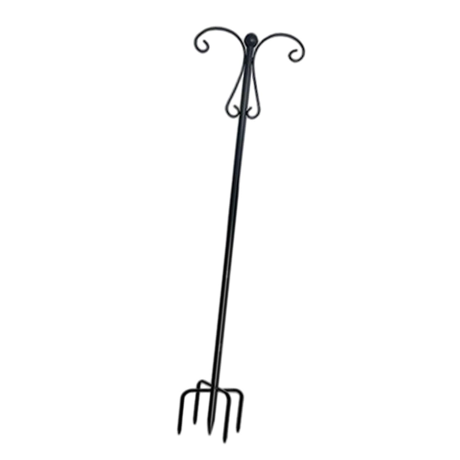 Enakshi® Double Shepherds Hook Sturdy Garden Hook for Lantern Flowerpot Plant Baskets 155 cm-picture-28