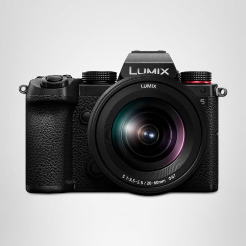 Panasonic LUMIX S5 Full Frame Mirrorless Camera, 4K 60P