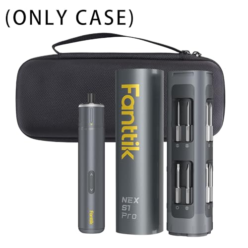 Image of Hard EVA Carrying Case Compatible with Fanttik S1 Pro 3.7V Electric Screwdriver, Cordless Screwdriver box case (（ S1 Pro）)