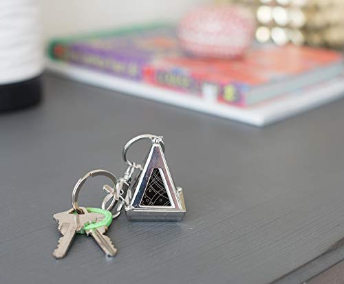 Star Wars The Rise Of Skywalker Light-Up Wayfinder Car & Backpack Keychain Ring - Awesome & Heavy Duty 3D Metal Key Holder Organizer - Cool Collectible Novelty Accessories For Men, Women & Millennials #TOP3