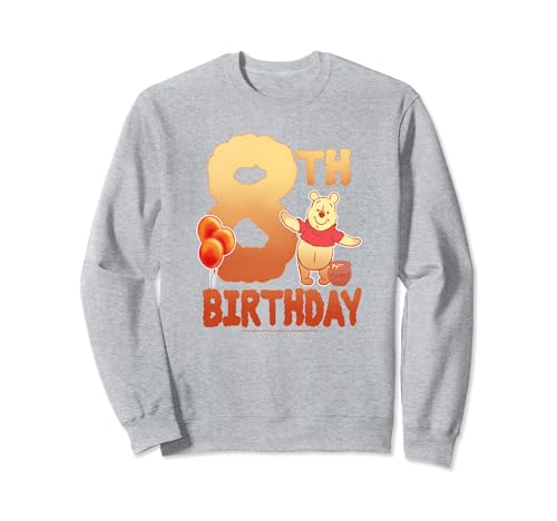 Sweatshirt Winnie The Pooh 8th Birthday idéal pour l'école