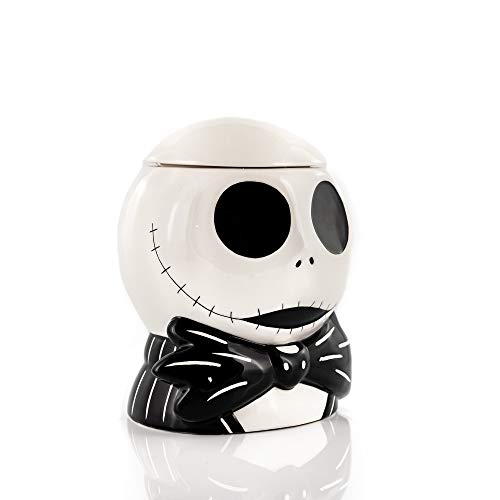 Seven20 Tim Burton's The Nightmare Before Christmas Ceramic Jack Skellington Cookie Jar