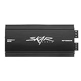 Skar Audio RP-1500.1D Monoblock Class D MOSFET Amplifier with Remote Subwoofer Level Control, 1500W