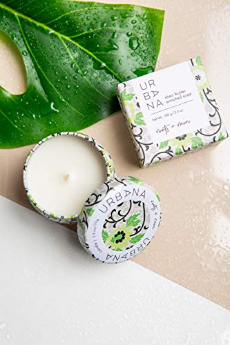 Urbana 5986 Home Collection Fragrance Candle Roots + Rain #TOP4