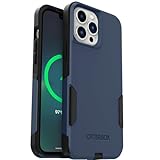 OtterBox iPhone 13 Pro (Only) – Commuter Series Case – Thin, Dual-Layer, Pocket-Friendly, Port Cover – Blue/Black