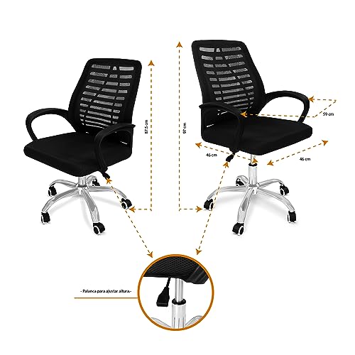 Listado de Silla Oficina favoritos de las personas. 18 Silla Oficina marca Andromeda Inc (3)