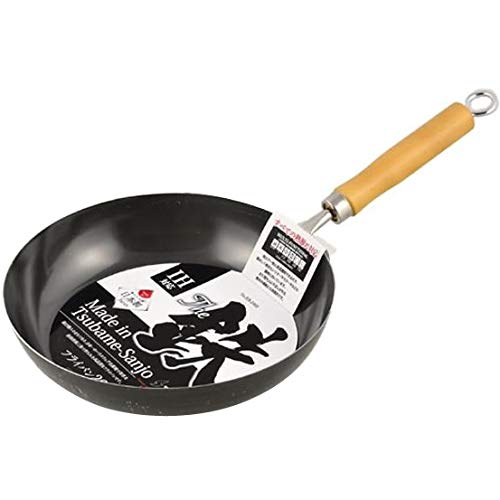 Pearl Metal HB-2403 Tsubamesanjo Iron Frying Pan, 10.2 inches (26 cm), Induction Heating Compatible, The Iron