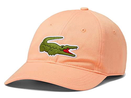 Image of Lacoste Large Croc Logo Cotton Cap