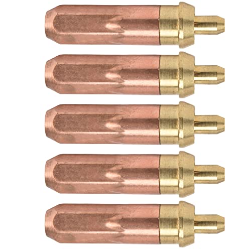 Fuel tips, brass copper high concentricity 6 air intake holes Thickened acetylene cutting tip for work