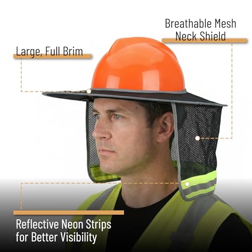 Protector solar para casco UNCO con visera completa de malla reflectante negra 3