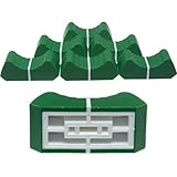  6 x Prof. Faderknopf GRÜN 4mm Lever 6 Schiebeknopf Fadercaps Faderkappen Caps für Schiebepotentiometer Schiebepoti Potentiometer Poti