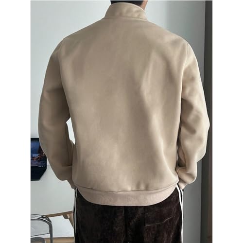 Image of PROSHARX Old Money Stand Up Collar Sweatshirt Zip-Up | Premium Comfort, Timeless & Aesthetic Style
