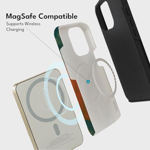 Image of MILLION CASES Back Cover Case for iPhone 15 Pro Scratch Resistant Anti-Slip Polycarbonate Shockproof Protective Durable Lupine Crystal Case for Men & Boys