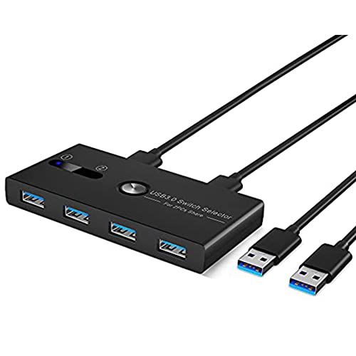 Sélecteur de commutateur USB pour contrôler deux PC sans débrancher