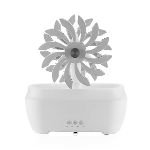 Windmill Aromatherapy Diffuser, 300ml Cloud and rain humidifier, Indoor Aromatherapy Machine, Baby humidifier.