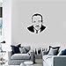 Naklejka ścienna portret sylwetka winylowe naklejki ścienne do salonu sypialni naklejki dekoracyjne ścienne 30 x 32 cm