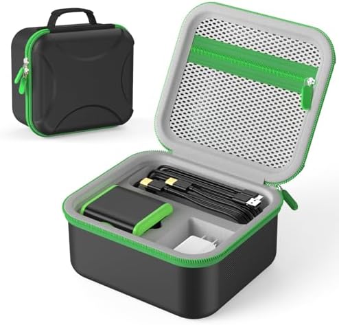 Carrying Case for Leapfrog LeapMove Active Learning Video Game System, Hard Storage Bag with Organized Compartments for Leap Move Game Console, Cables, Accessories