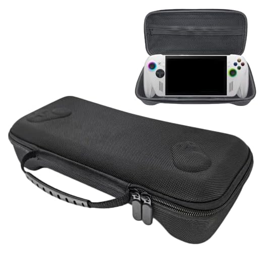 SAMTN Tragetasche für ROG Xbox Ally/für ROG Xbox Ally X, Tragetasche für Spielkonsole, Oxford-Stoff + Eva stoßfeste Aufbewahrungstaschen Schutzhülle