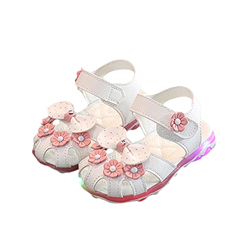 Kid Girls Sandals Princess Shoes Sandals Dancing Kids Crystal Bowknot Shoes Flowers Toddler 8 Shoes Girls3