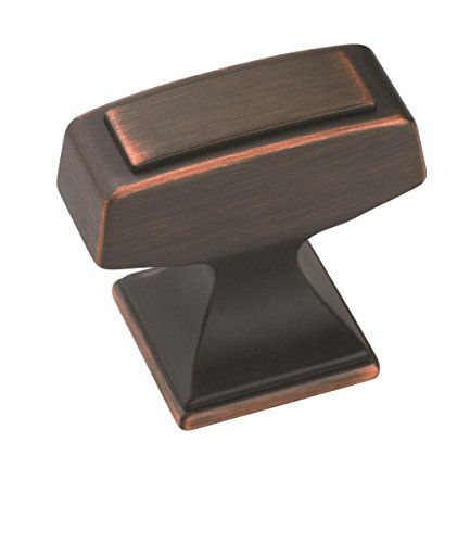 Amerock | Cabinet Knob | Oil Rubbed Bronze | 1-1/4 inch (32 mm) Length | Mulholland | 1 Pack | Drawer Knob | Cabinet Hardware