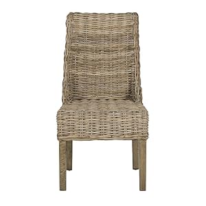SAFAVIEH Home Collection Suncoast Brown Dining Chair SAFAVIEH Home Collection Suncoast Brown Dining Chair